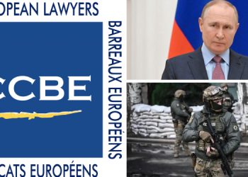 CCBE cere Procurorului General al Curții Penale Internaționale o anchetă pentru trimiterea în judecată a președintelui rus Vladimir Putin