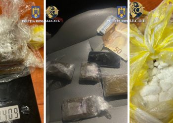 Trei suspecți de trafic de droguri, prinși în flagrant delict de DIICOT Satu Mare