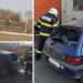 FOTO. Ciocnire între un camion și un autoturism, în Salonta | Două persoane sunt rănite. Intervine elicopterul SMURD