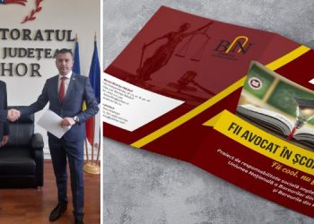 ”Fii avocat în școala ta!” | Zeci de avocați din Baroul Bihor vor participa voluntar la activități de educație juridică în școli din județ