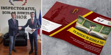 ”Fii avocat în școala ta!” | Zeci de avocați din Baroul Bihor vor participa voluntar la activități de educație juridică în școli din județ