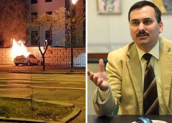 UNBR: Bogdan Drăghici, bărbatul care s-a izbit cu mașina de gardul ambasadei Rusiei, după care și-a dat foc, nu a fost niciodată avocat