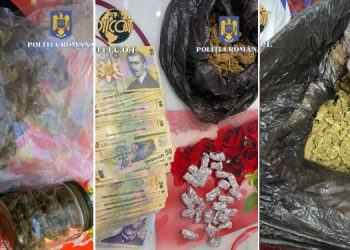 240.000 de euro, bani de ”recuzită”, găsiți la traficanți de droguri percheziționați de DIICOT în Satu Mare și Maramureș