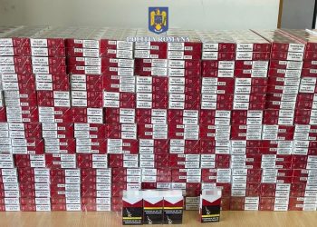 Peste 34.000 de țigarete nemarcate, confiscate de polițiștii din Ștei
