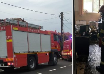Incendiu la un pavilion al Spitalului de Psihiatrie Nucet