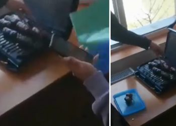 VIDEO. ”Picnic” la școală | Elevi de la Colegiul Economic din Oradea, filmați în timp ce prăjesc mici în sala de clasă
