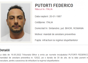 Acuzat de trafic de droguri, un italian stabilit lângă Oradea a fost condamnat la 4 ani de închisoare | E dat în urmărire națională