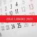 Zilele libere pentru sărbătorile legale care pică în weekend să fie acordate în următoarea săptămână (Proiect)