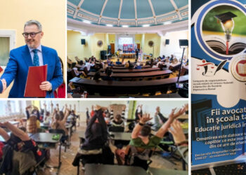 Peste 20 de mii de elevi au beneficiat de proiectul ”Fii avocat în școala ta” | UNBR și Ministerul Educației au încheiat un protocol pe 3 ani privind educația juridică