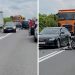 Trafic blocat pe DN 1, în Bihor | 6 autoturisme și o autoutilitară, implicate într-un accident între Urvind și Lugașu de Jos