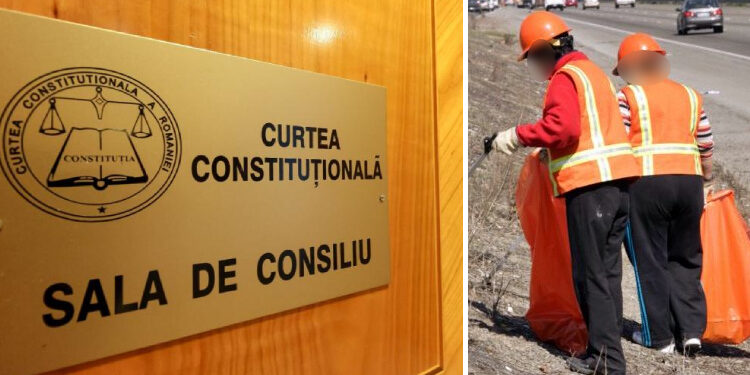 CCR, despre admiterea unei excepții referitoare la înlocuirea amenzii cu munca în folosul comunității | ”Lipsă de corelare, cu consecința unui cadru normativ confuz. Legiuitorul a respectat doar formal competența de a legifera”