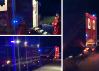 VIDEO. Incendiu la spitalul din Aleșd | Un pacient a fost rănit, iar altul intoxicat cu fum