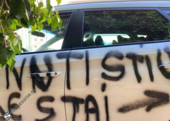 ”Știu unde stai! Ai grijă de tine” | Mesaje de amenințare pe mașina unui judecător