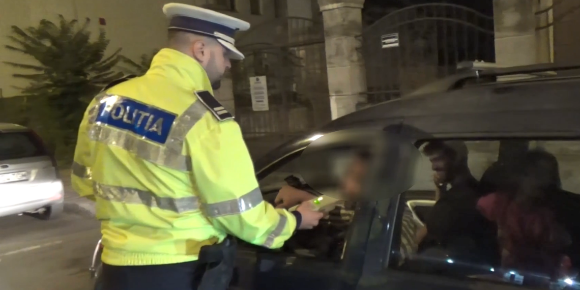 VIDEO. Mega-acțiune a Poliției, noaptea trecută, în Bihor | Șoferi băuți sau sub influența drogurilor, prinși de polițiști