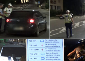 VIDEO | 1.000 de șoferi testați pentru alcool sau droguri în cadrul unor razii de weekend ale Poliției Bihor