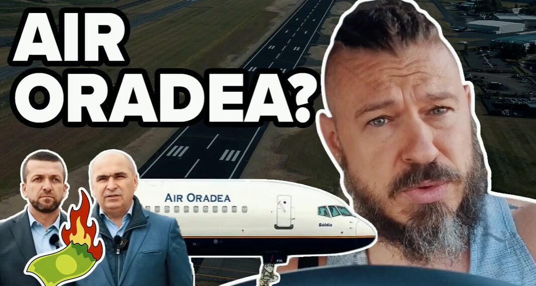 Horea Vușcan | Cu capul la avioane, Oradea arde milioane!