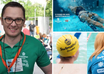 INTERVIURILE BihorJust | Ovidiu Tirla, manager sportiv Swimathon Oradea: ”De 10 ani e o sărbătoare a sportului, prin care susținem proiecte importante pentru comunitate”