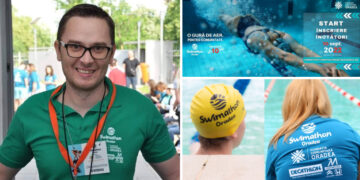 INTERVIURILE BihorJust | Ovidiu Tirla, manager sportiv Swimathon Oradea: ”De 10 ani e o sărbătoare a sportului, prin care susținem proiecte importante pentru comunitate”