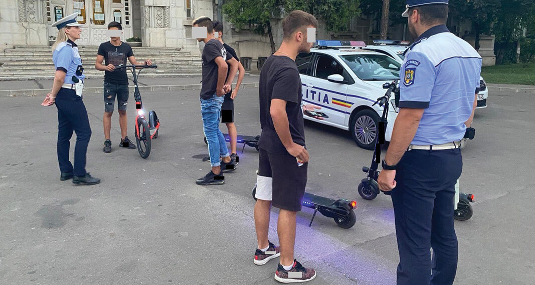 Ce amenzi riscă cei care merg cu trotineta sau bicicleta sub influența alcoolului ori a stupefiantelor