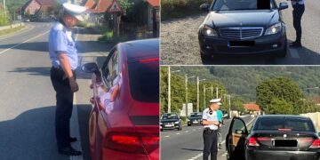 FOTO. Șoferi băuți sau fără permis de conducere, prinși la volan pe drumurile din Bihor
