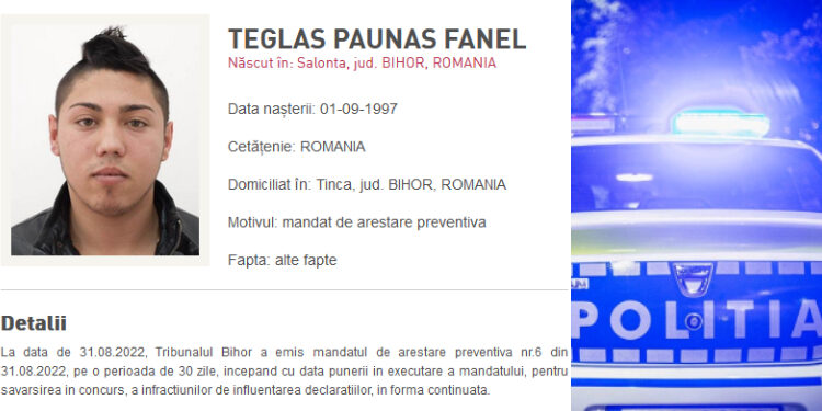 Lăsat liber de Judecătoria Salonta, unul din cei 12 hărțuitori ai unei fete violate din Tinca ”este plecat într-un loc neidentificat” | A fost dat în urmărire națională imediat ce Tribunalul Bihor a hotărât arestarea lui
