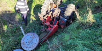 VIDEO | Un bărbat de 27 de ani, de lângă Salonta, a murit strivit sub un tractor