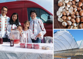 De la o multinațională din India, la o afacere cu produse naturale într-un sat de munte din Bihor | Cum a ajuns o tânără familie să facă agricultură organică pe bani europeni