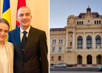 Consultantul în afaceri Dacian Palladi, consilier personal al viceprimarului de Oradea, Antonia Nica