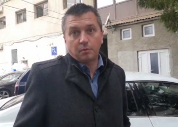 VIDEO EXCLUSIV. Șeful IȘJ Bihor, Horea Abrudan, audiat la DNA Oradea, în dosarul fraudării concursului de directori de școli din 2021