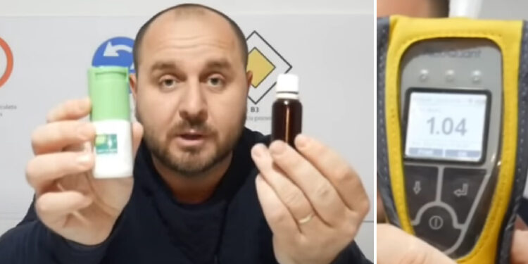 VIDEO. Ai luat propolis sau Tantum verde? Riști dosar penal pentru alcoolemie | Experiment al polițistului vlogger Tavi Perțea: ”Ar fi bine să nu conduci!”