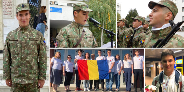 Orădeanul medaliat cu aur la Olimpiada Internațională de Chimie 2022 a intrat în Armată | A fost admis primul la Institutul Medico-Militar