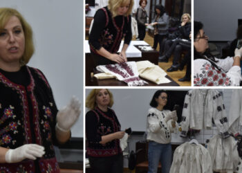 Un medic de Terapie Intensivă readuce la viață cămașa veche românească din Crișana