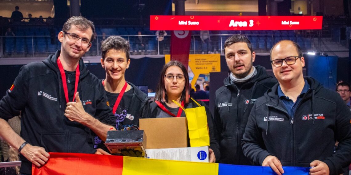 Roboții universitarilor orădeni, pe podiumul celui mai mare concurs de robotică din Europa | Confruntări zguduitoare, la Mega Sumo