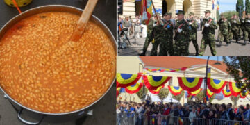 Ospăț cu fasole și ciolan de Ziua Națională, la Oradea