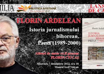 Istoria presei bihorene între anii 1989 și 2000, abordată de profesorul de jurnalism Florin Ardelean, într-un nou volum lansat miercuri