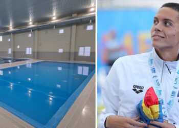Bazinul de înot de la Beiuș s-ar putea numi “David Popovici” | Campionul, invitat la inaugurare