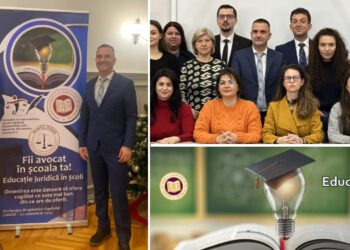 Avocații din Bihor revin la catedră pentru a doua ediție a proiectului ”Fii avocat în școala ta”