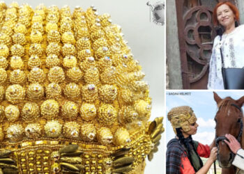 ”Coiful dacic” realizat de o barasabeancă din Ucraina, stabilită în Oradea – printre primele 10 creații la un concurs de bijuterii din America