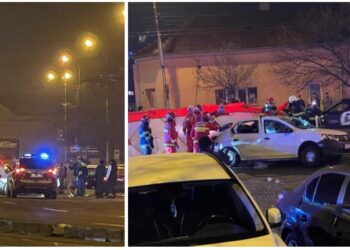 4 răniți după ce un șofer a provocat un grav accident în Oradea | IGPR: 5 oameni mor zilnic pe șoselele din țară