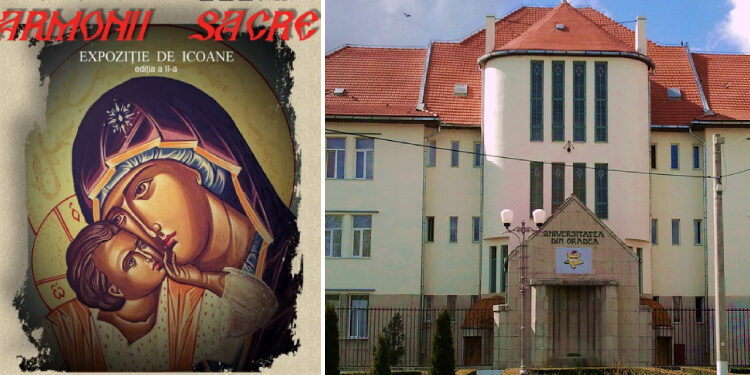 ”Armonii sacre”, în spiritul școlii bizantine | Studenții de la Arte expun icoane în Cetatea din Oradea