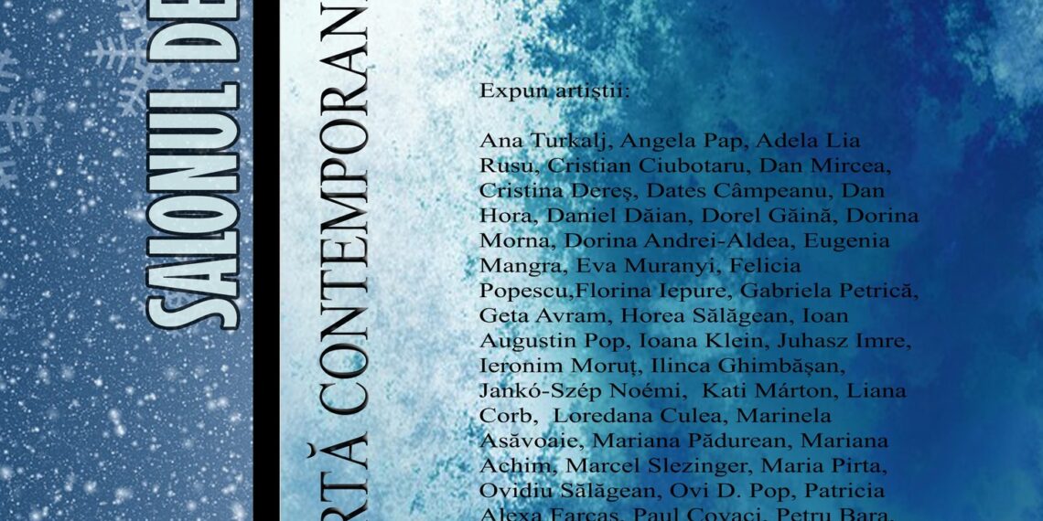 Deschid Salonul de iarnă 2022 la Galeriile Reperaj | Expoziție de artă contemporană marca UAPR Bihor