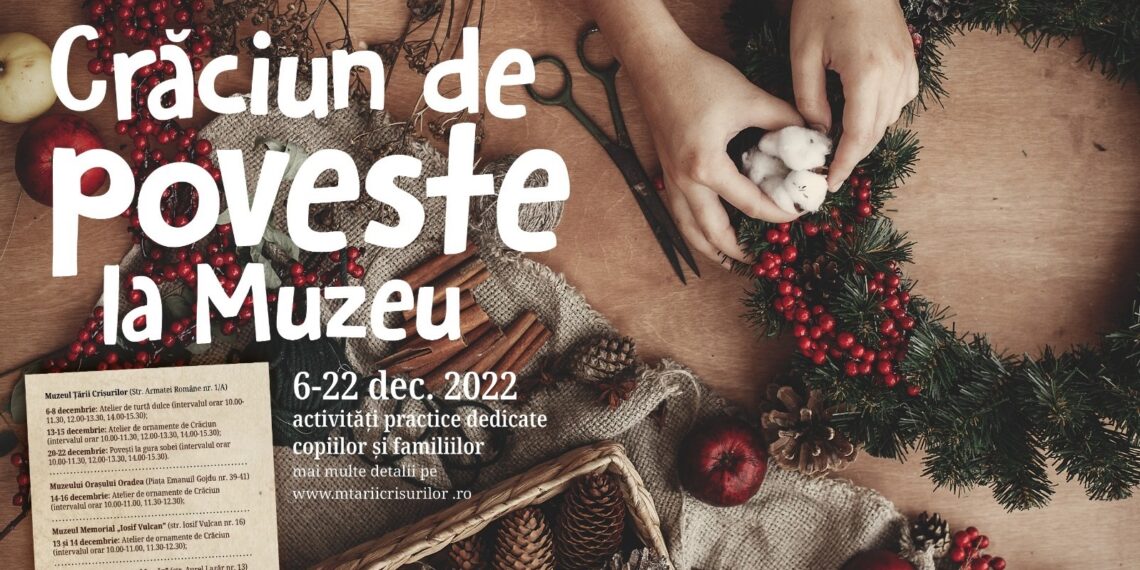 Crăciun de poveste la Muzeul Țării Crișurilor din Oradea