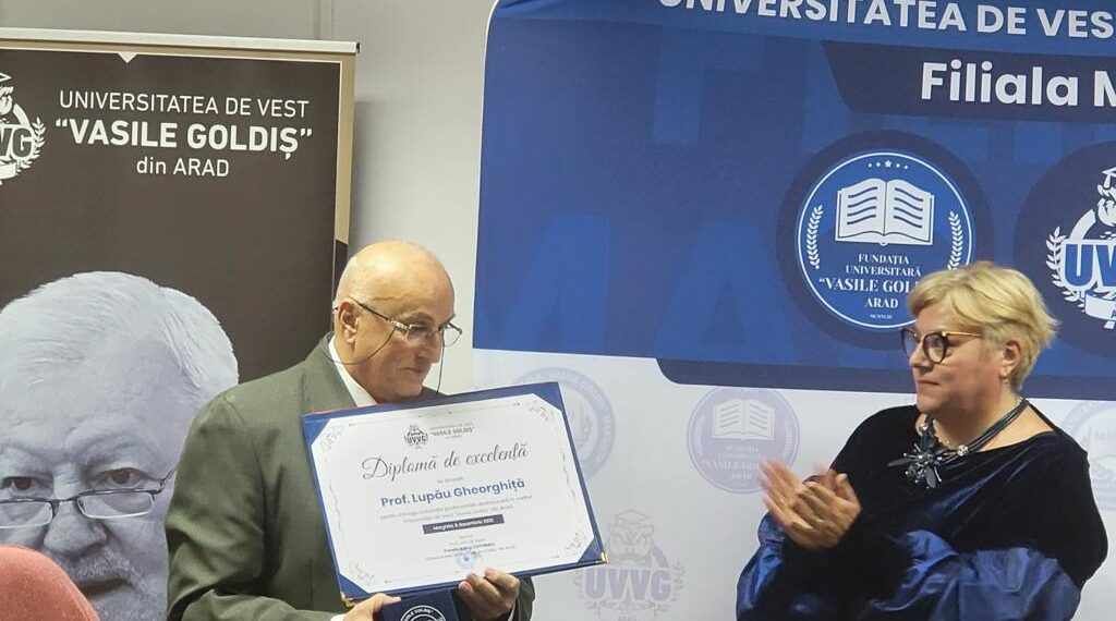 Profesorul care a pus Marghita pe harta academică, Gheorghiță Lupău, omagiat. A fost printre primii deputați de după Revoluție și a anchetat evenimentele din 22 decembrie din Harghita și Covasna