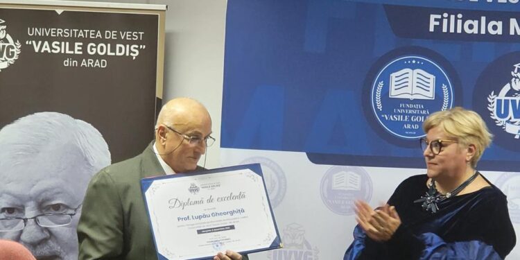 Profesorul care a pus Marghita pe harta academică, Gheorghiță Lupău, omagiat. A fost printre primii deputați de după Revoluție și a anchetat evenimentele din 22 decembrie din Harghita și Covasna