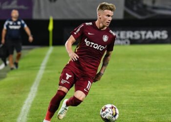 Claudiu Petrila, atacantul bihorean cotat la 1,5 milioane de euro, urmărit de scouterii de la Sporting Lisabona