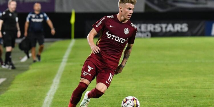 Claudiu Petrila, atacantul bihorean cotat la 1,5 milioane de euro, urmărit de scouterii de la Sporting Lisabona