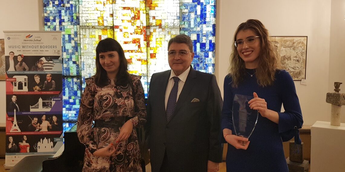 Orădeanca Roxana Corbu , premiată la Ambasada României din Viena