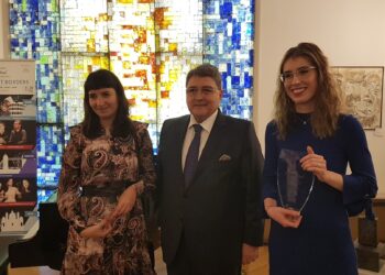 Orădeanca Roxana Corbu , premiată la Ambasada României din Viena
