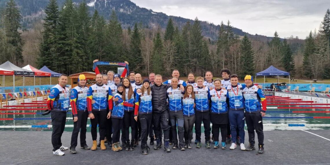 Ei sunt eroii. Orădeanul Ovidiu Tirla, de două ori pe podium la Campionatul Mondial de Înot în Ape Înghețate. În echipă cu fiica lui MM Stoica. Teodora și-a învins o gravă problemă de sănătate