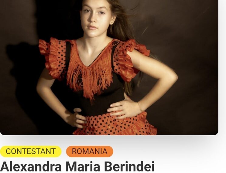 O fetiță de 11 ani din Oradea reprezintă România la cel mai mare concurs de talente din lume